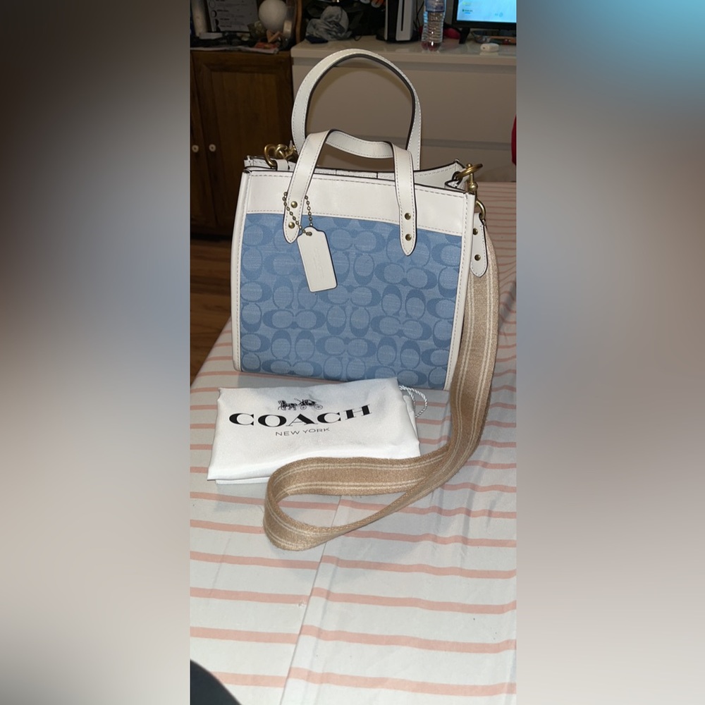 Blue Coach Purse